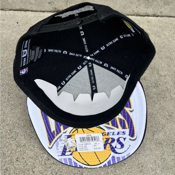 Los Angeles Lakers NBA Ultra Game Team Adjustable Snapback Hat - Picture 3 of 3